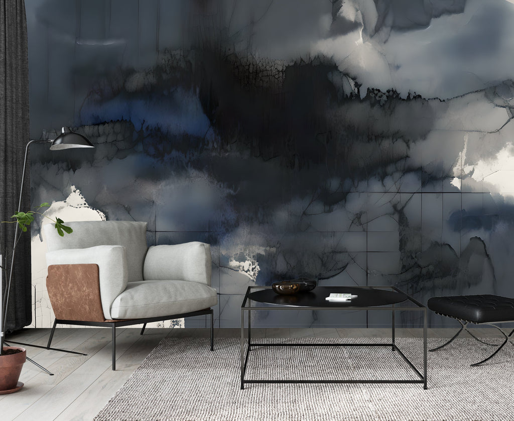 Into the Storm — Abstract Luxury Wallpaper Mural