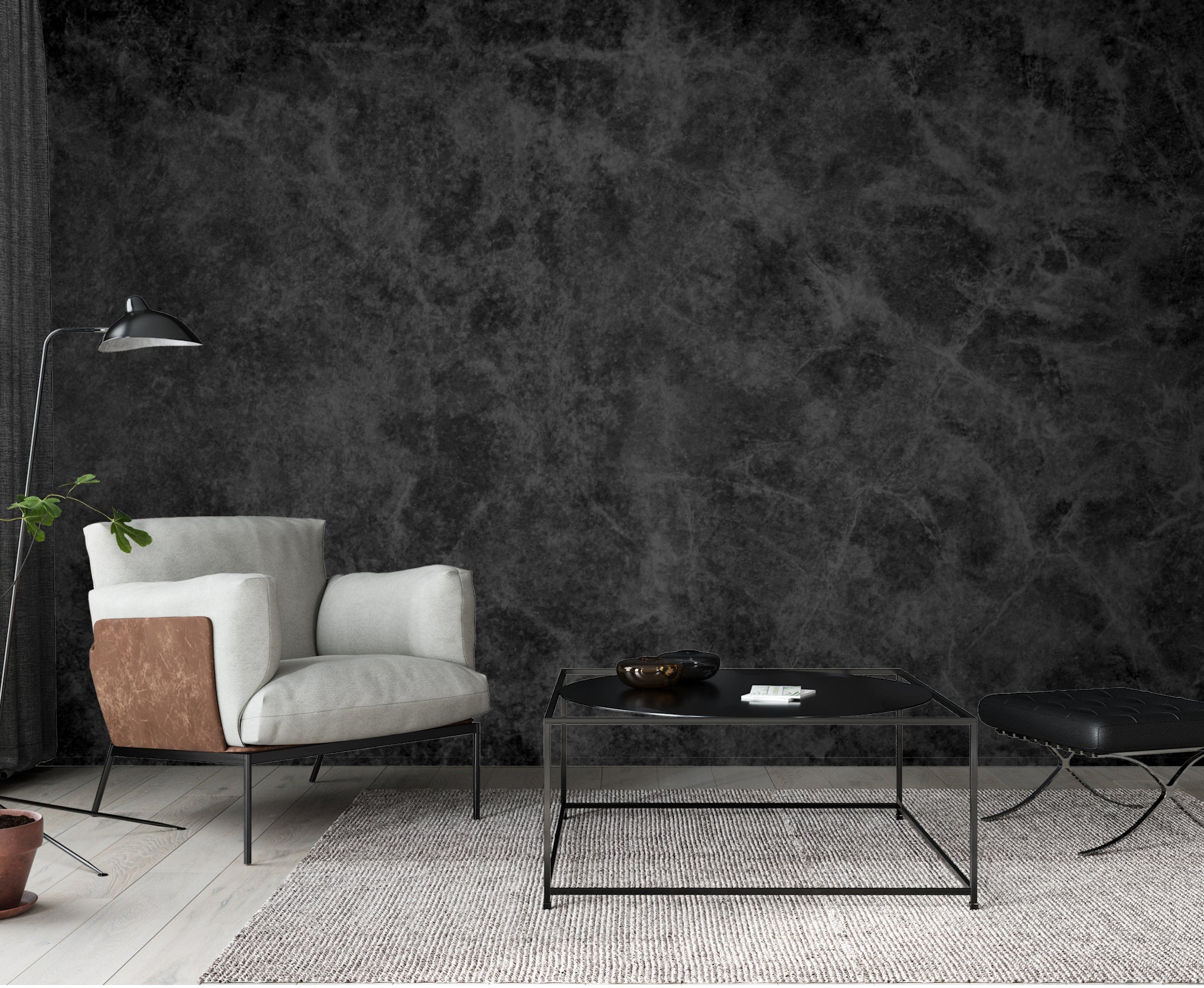 Obsidian — Luxe Textures Luxury Wallpaper Mural