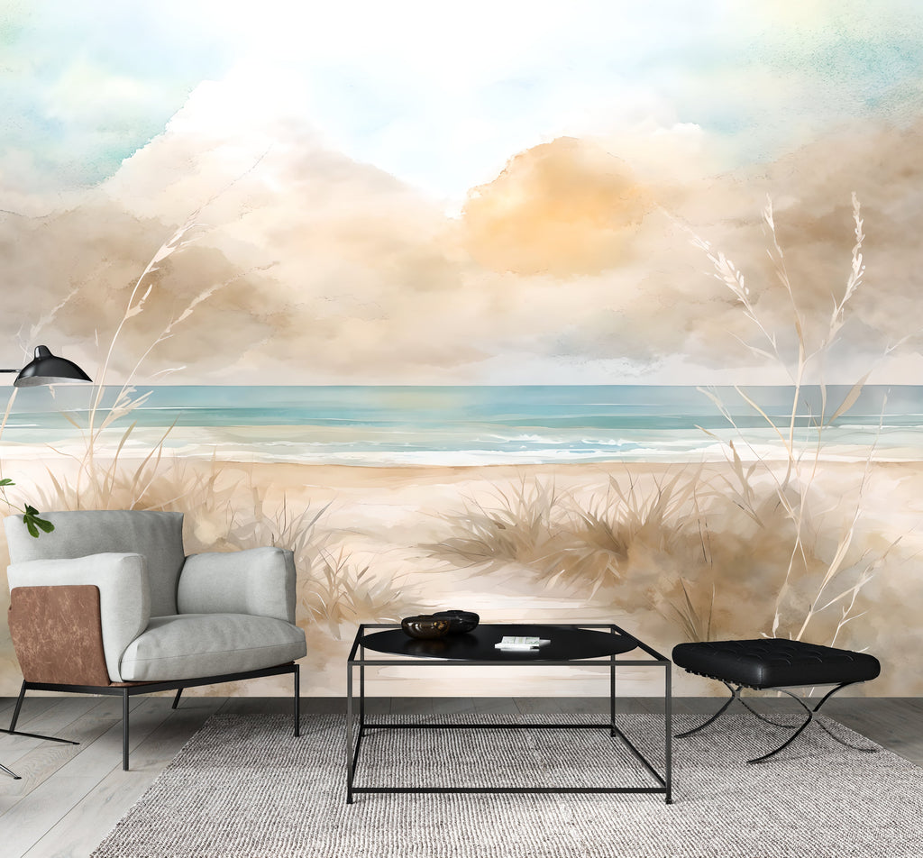 Dune Walk — Coastal & Nature Luxury Wallpaper Mural