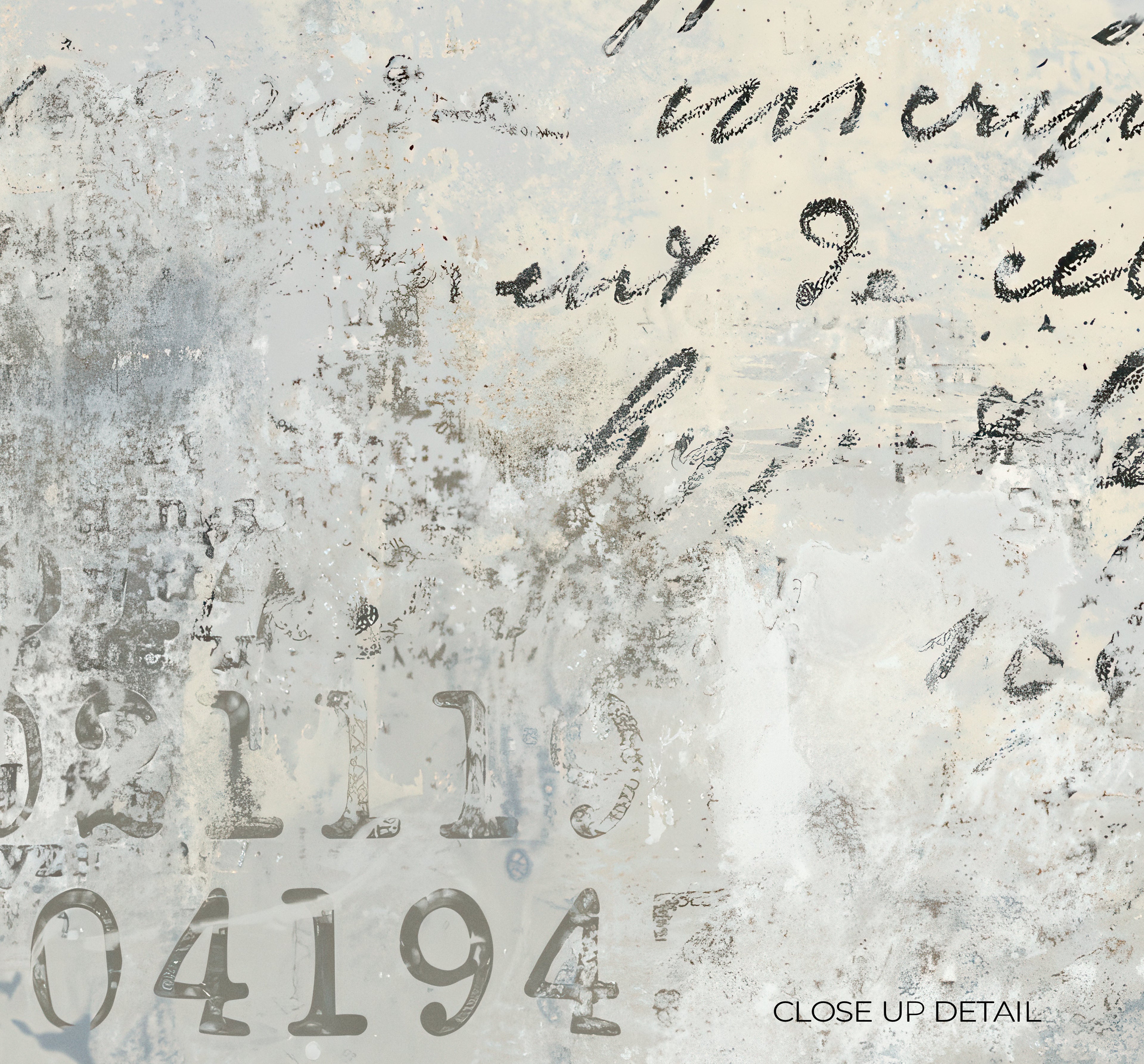 Archival Bloom  —  Rustic Farmhouse Wallpaper Mural