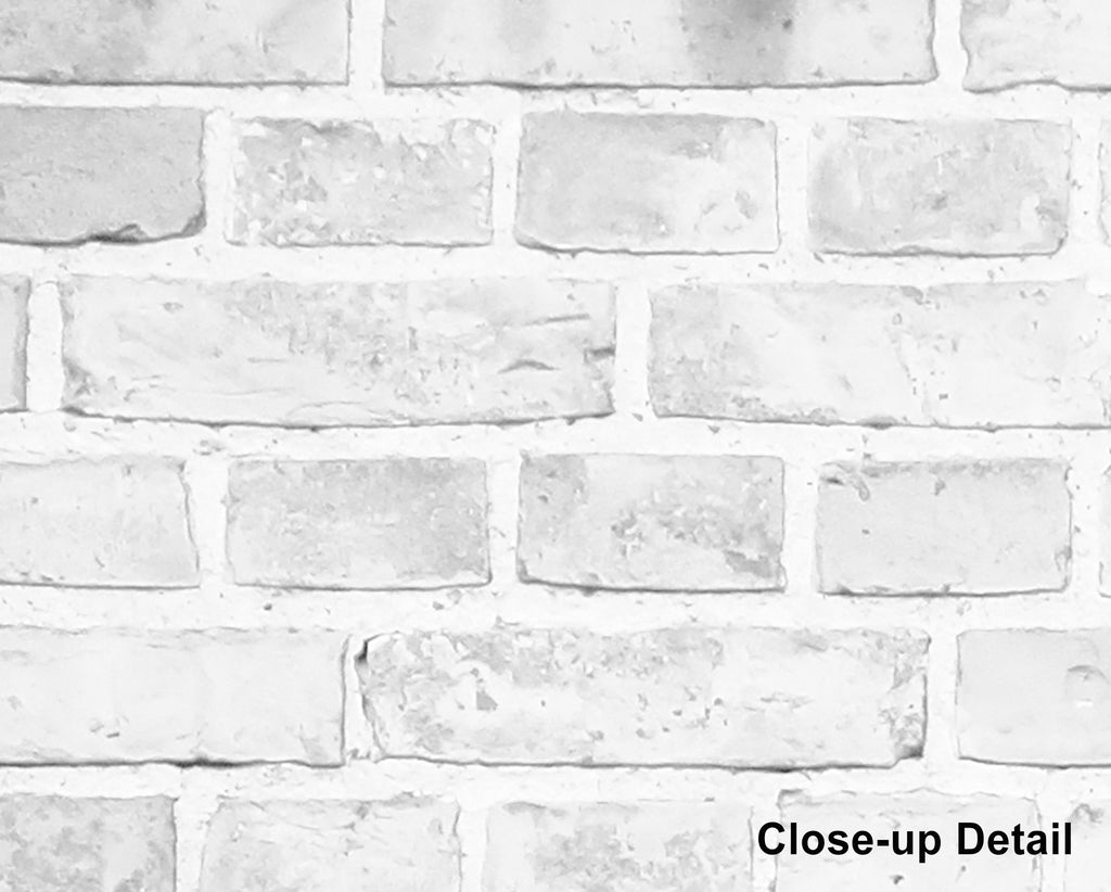 Whitewash Brick — Rustic Farmhouse Luxury Wallpaper Mural