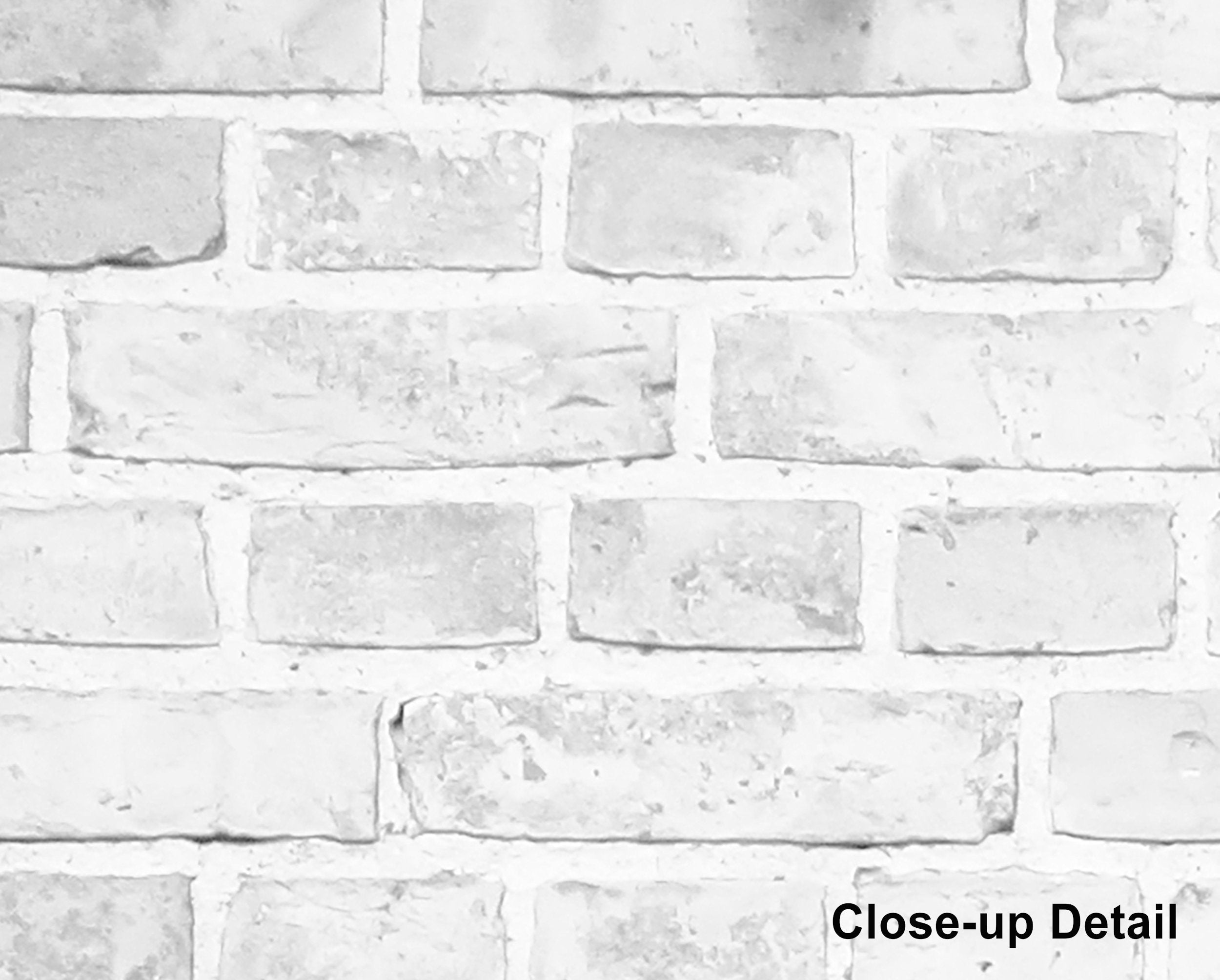 Whitewash Brick — Rustic Farmhouse Luxury Wallpaper Mural