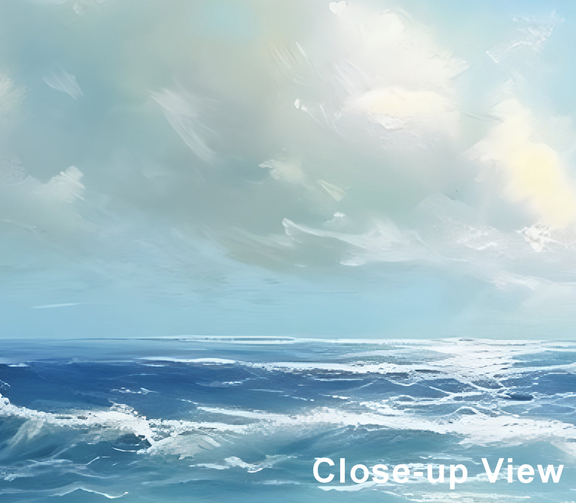 Ocean Blue — Coastal & Nature Luxury Wallpaper Mural