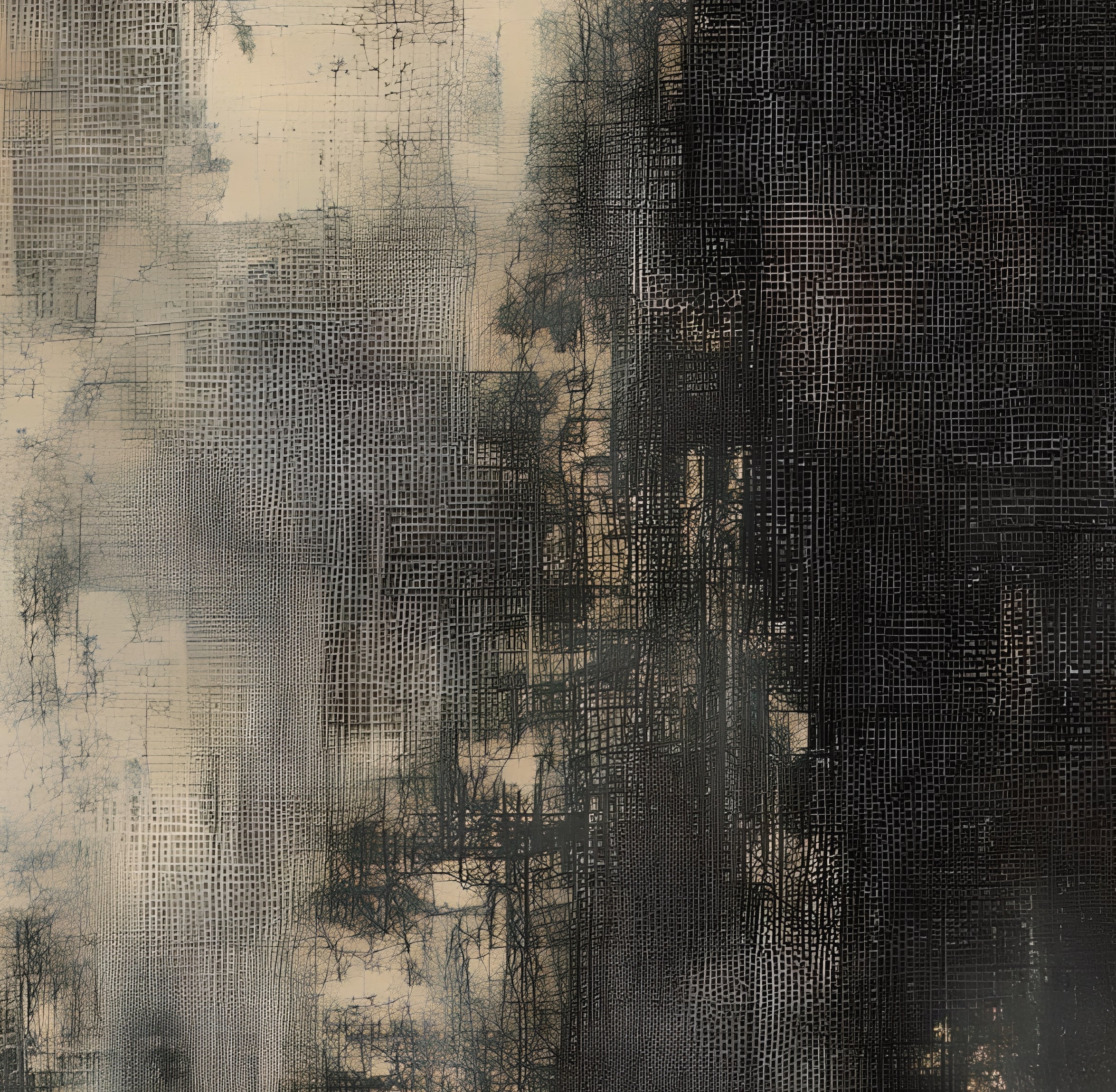 Distressed Linen — Luxe Textures Luxury Wallpaper Mural