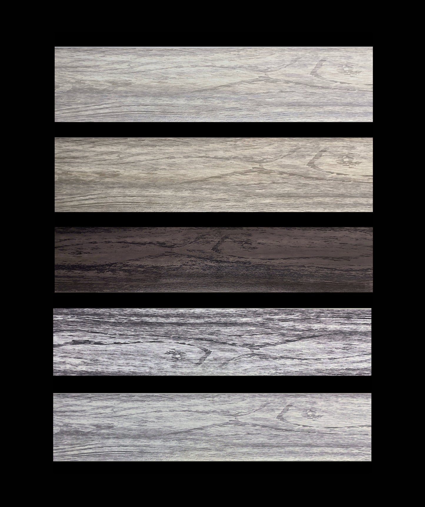 Woodgrain Wallpaper Plank/Tile - Dark Neutral