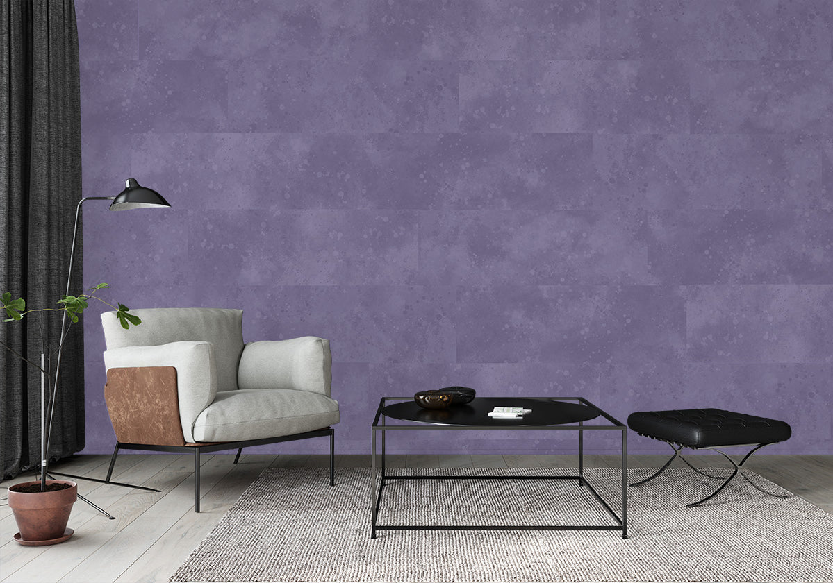 Urban Texture Wallpaper Tile - Amethyst