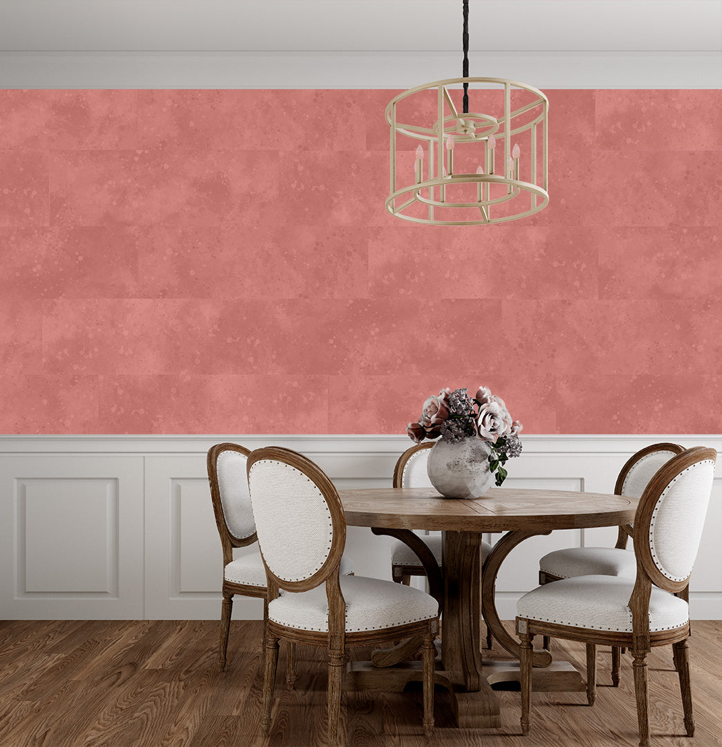 Urban Texture Wallpaper Tile - Coral