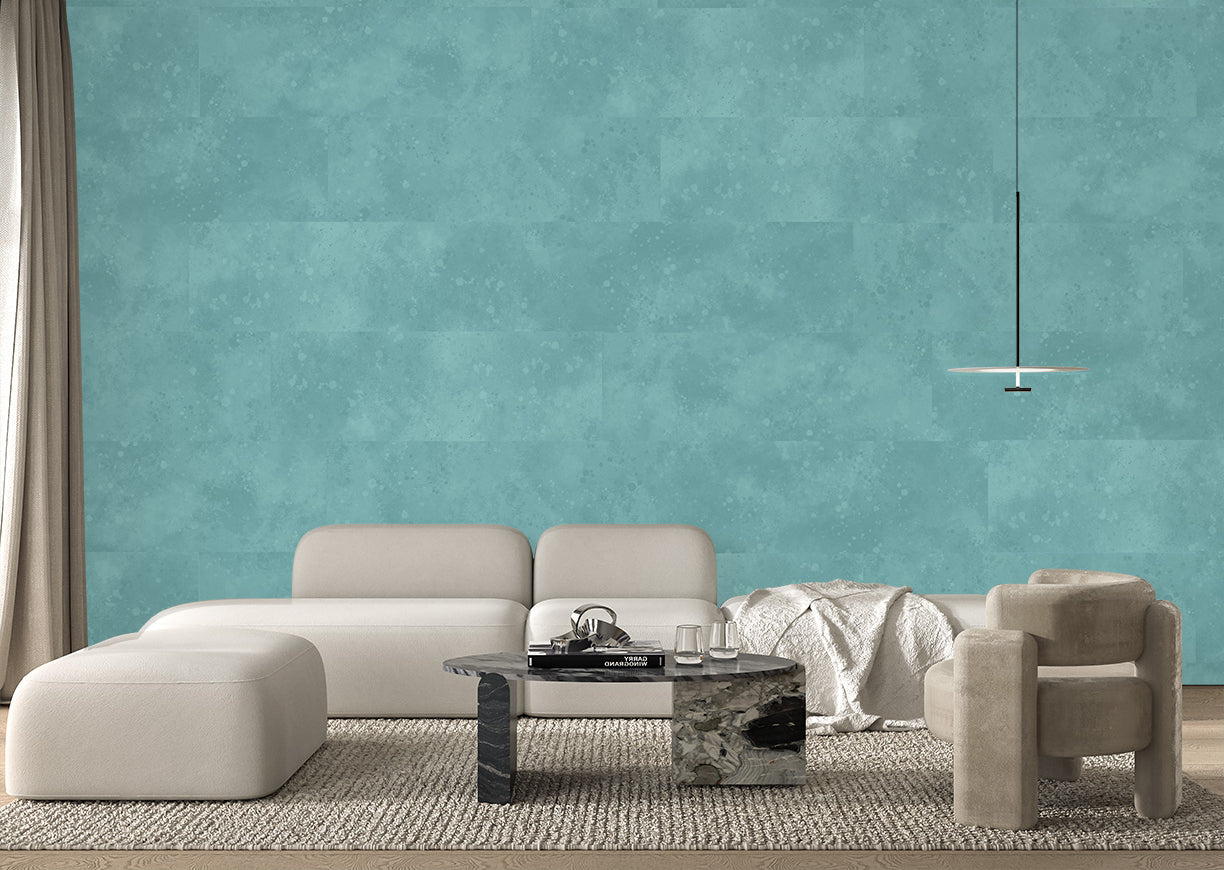 Urban Texture Wallpaper Tile - Aqua