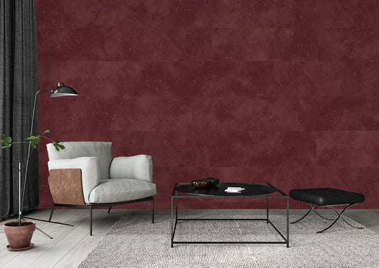 Urban Texture Wallpaper Tile - Crimson