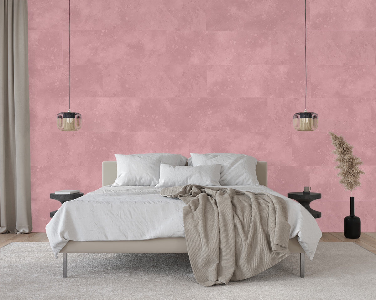 Urban Texture Wallpaper Tile - Pink