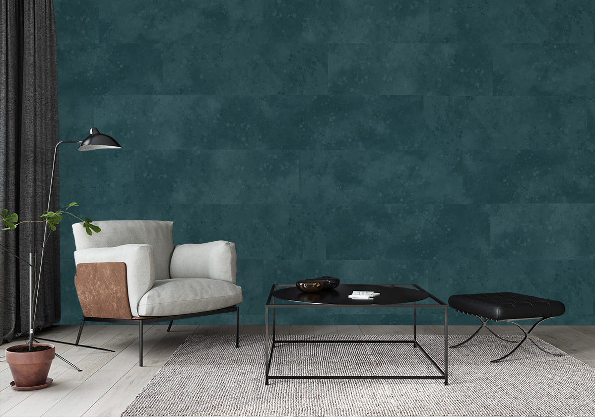 Urban Texture Wallpaper Tile - Teal