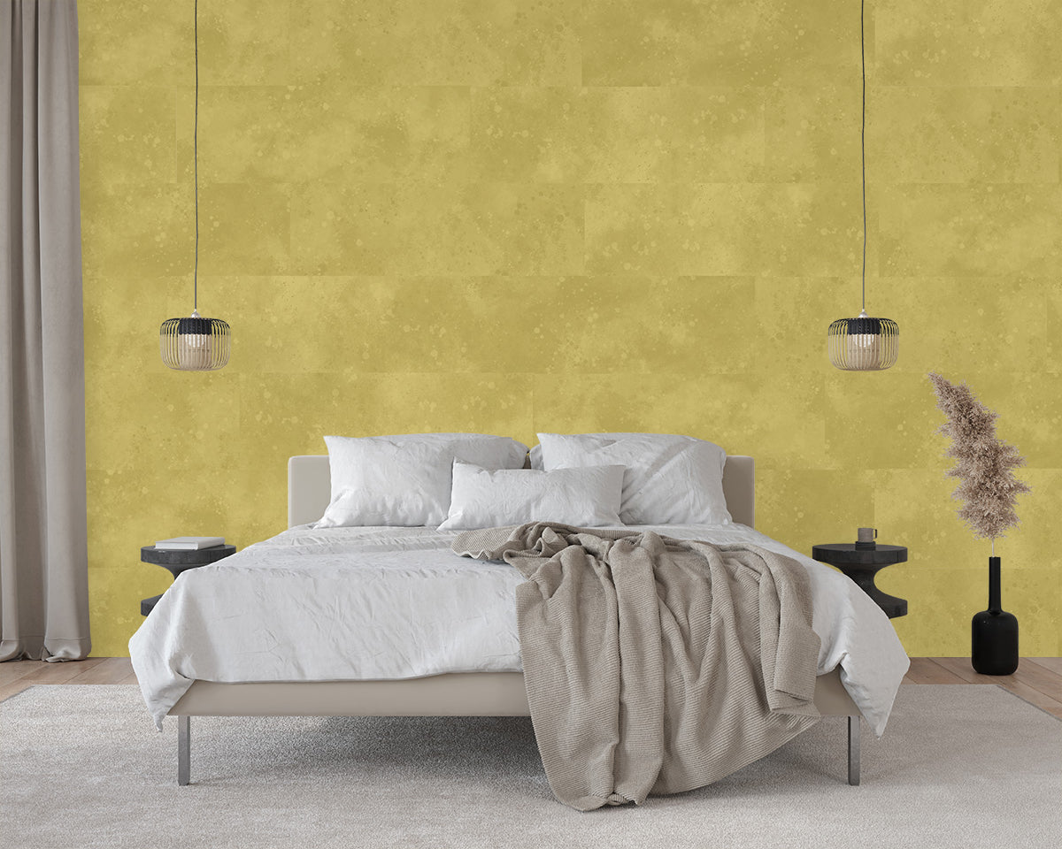 Urban Texture Wallpaper Tile - Yellow