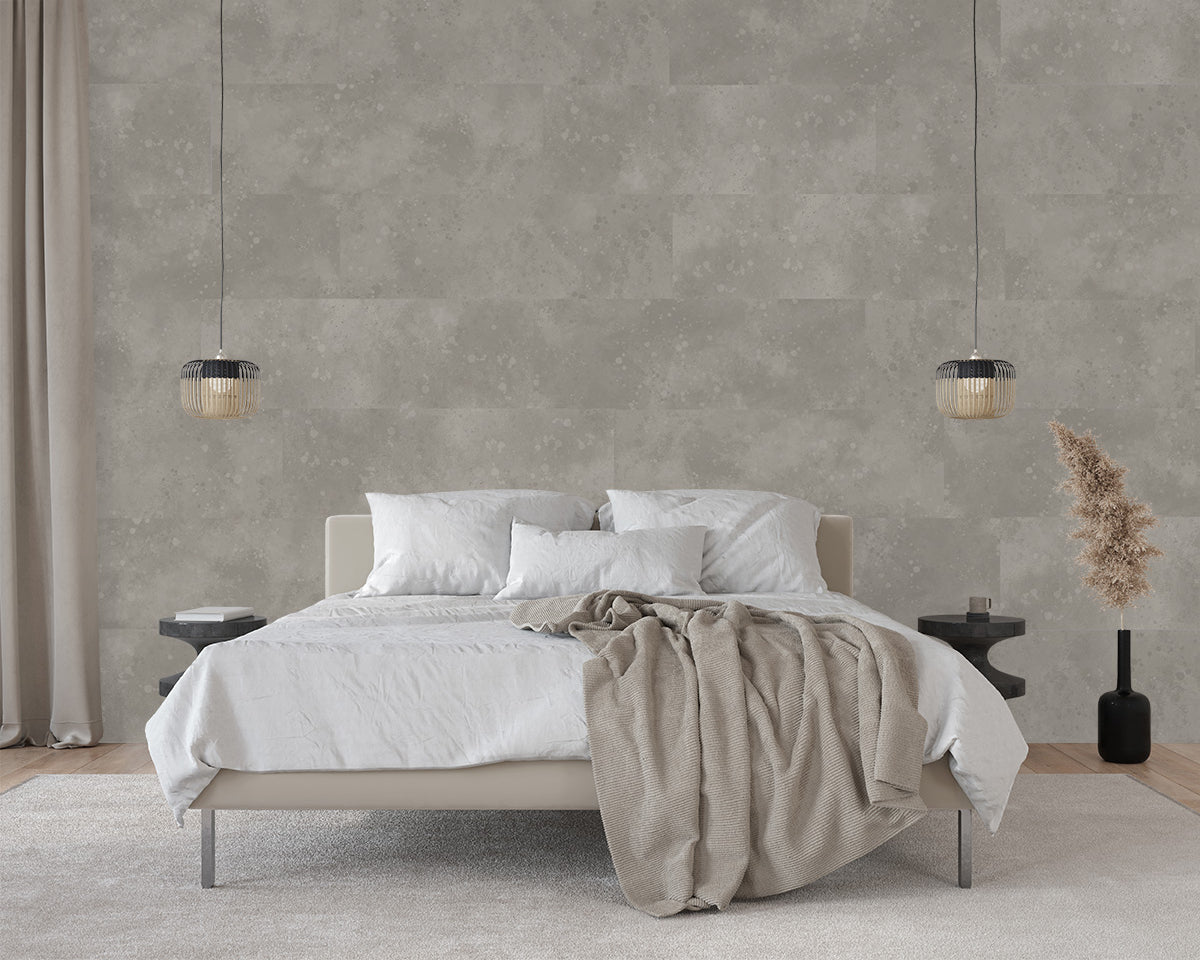 Urban Texture Wallpaper Tile - Cool Beige