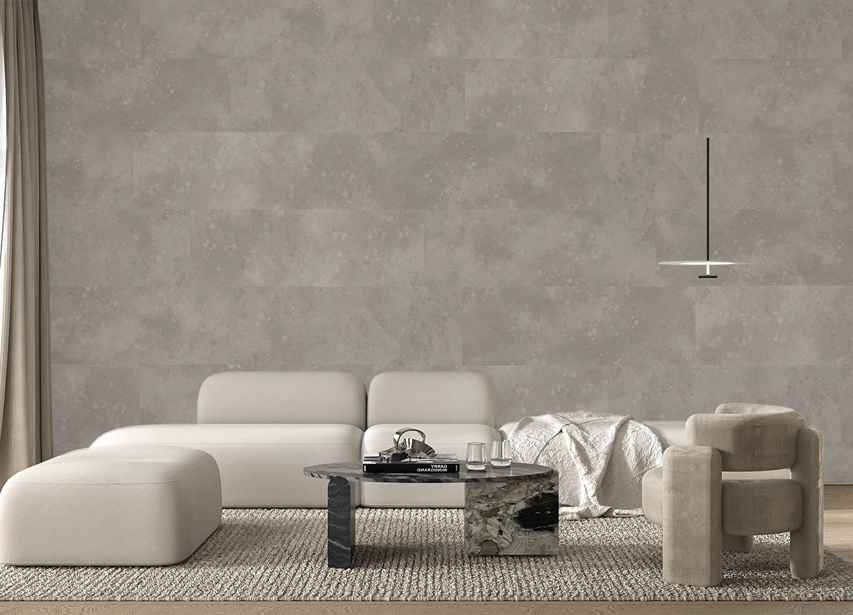 Urban Texture Wallpaper Tile - Cool Beige