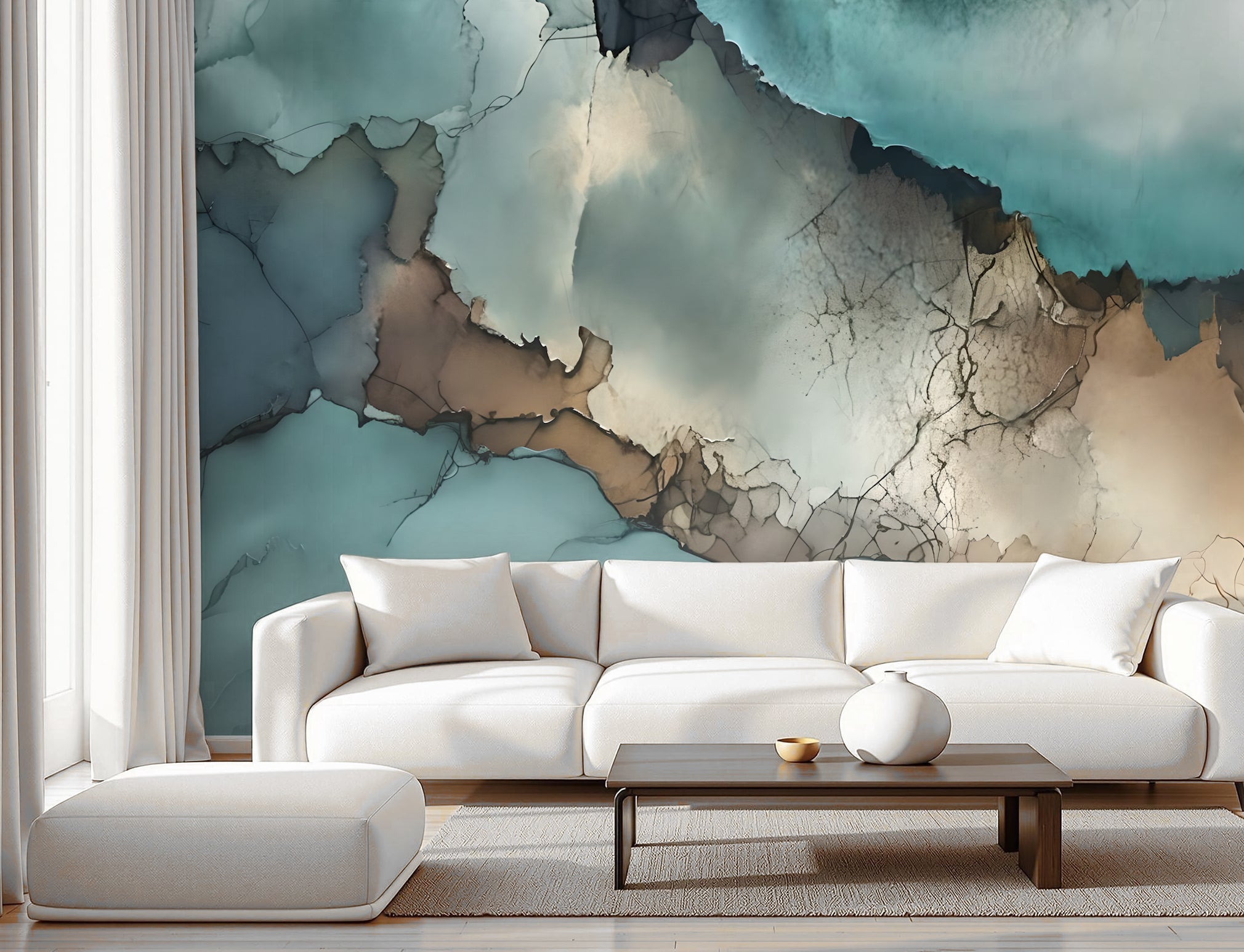 Plateau — Abstract Luxury Wallpaper Mural