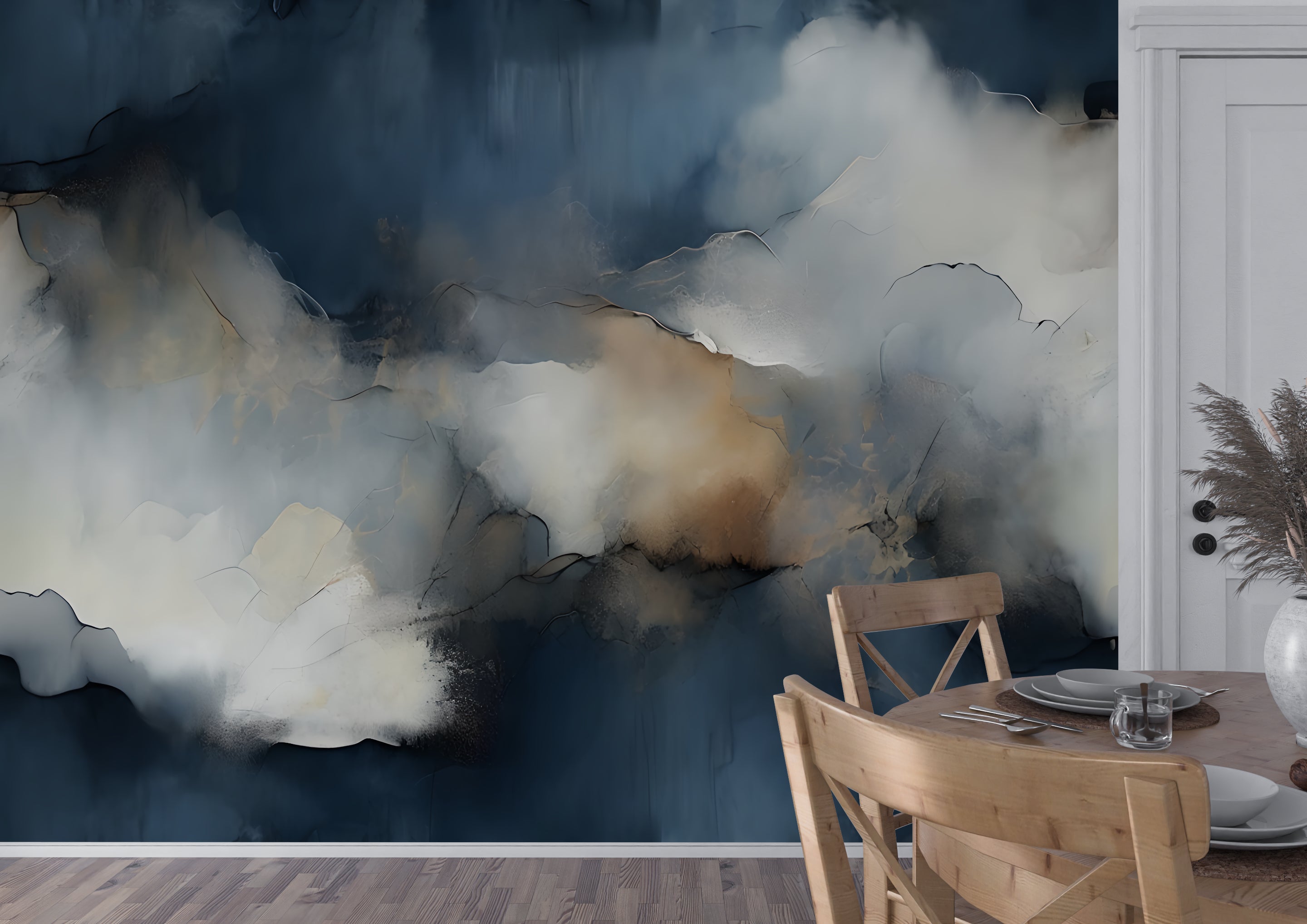 Aegean — Abstract Luxury Wallpaper Mural