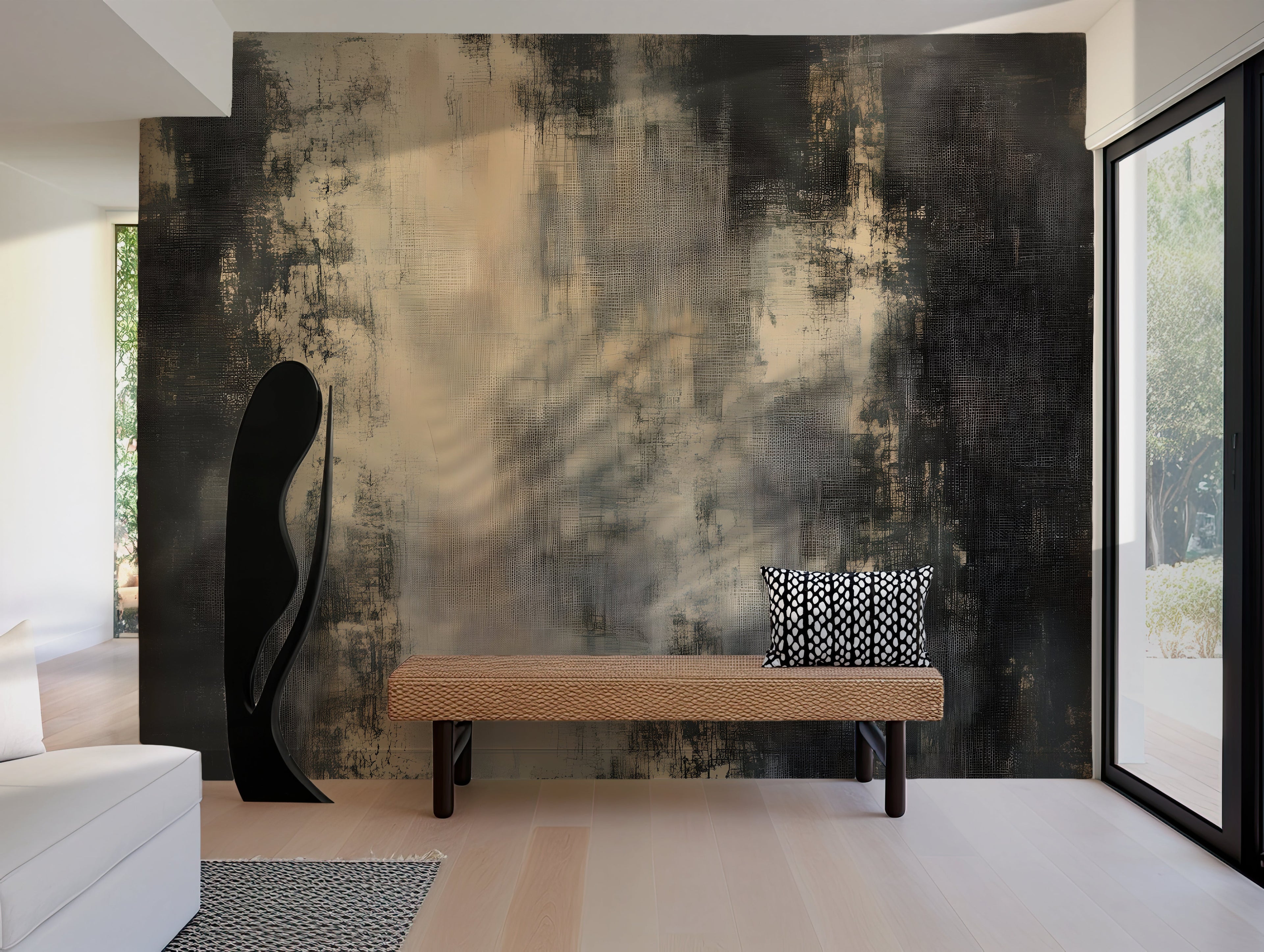 Distressed Linen — Luxe Textures Luxury Wallpaper Mural