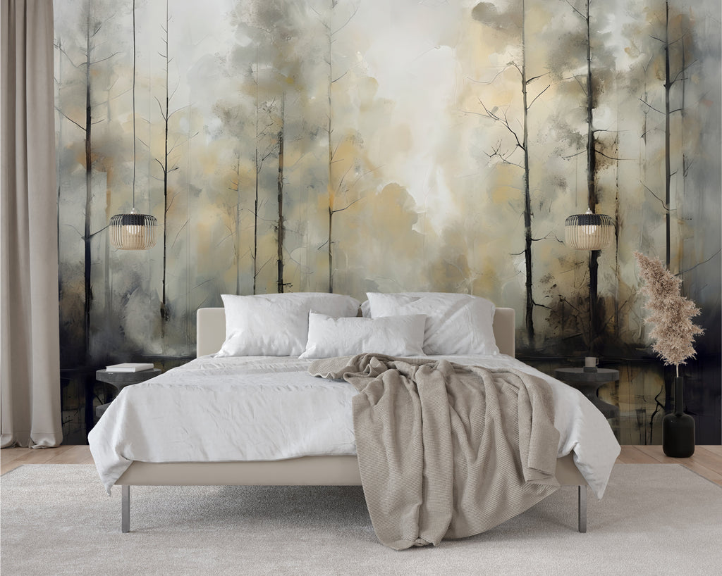 Ethereal Forest — Coastal & Nature Luxury Wallpaper Mural