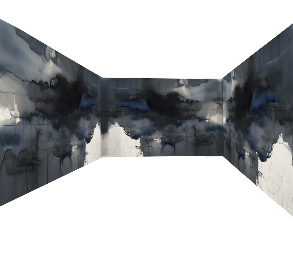 Into the Storm — Abstract Luxury Wallpaper Mural