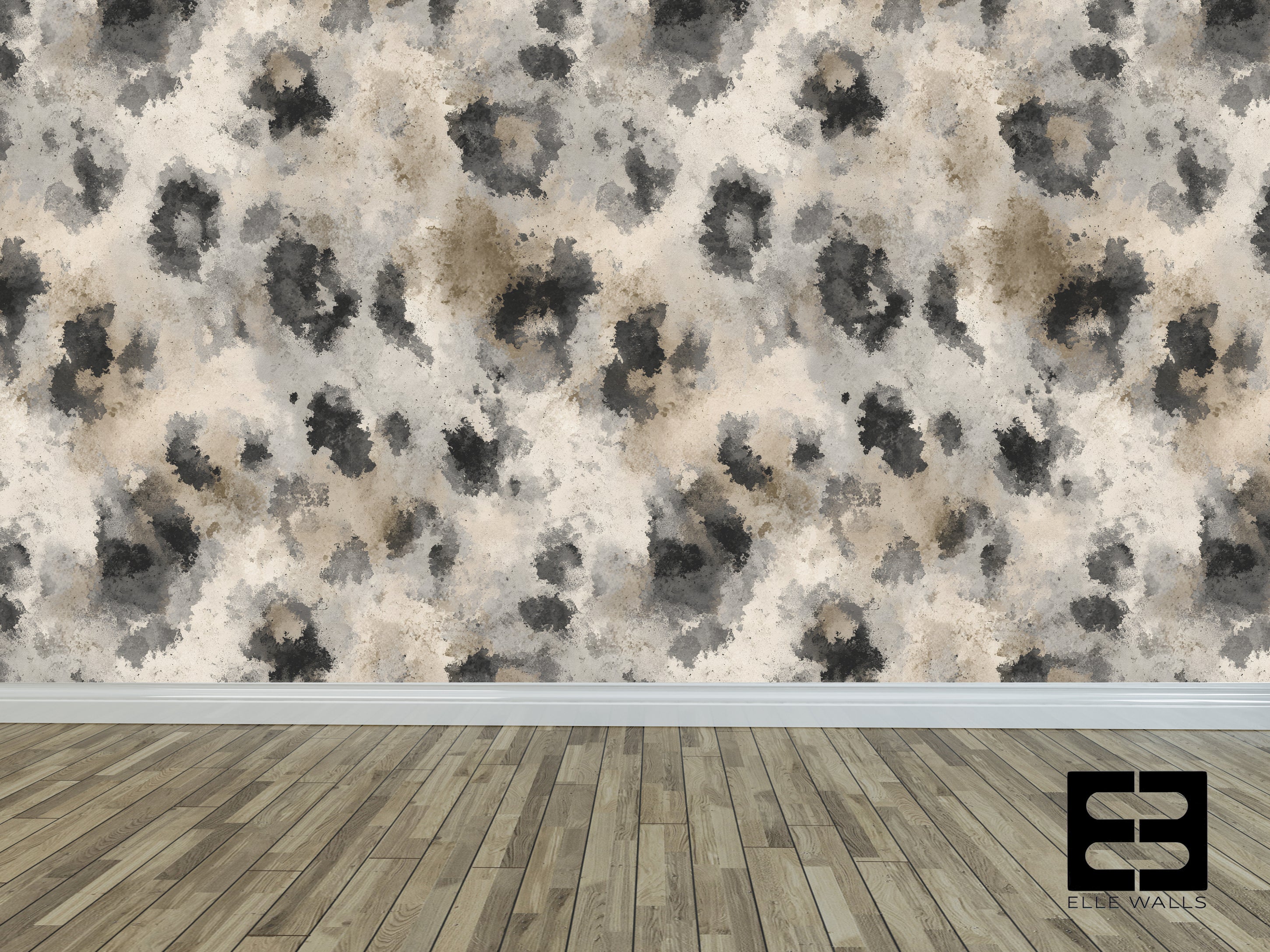 Snow Leopard — Luxe Textures Luxury Wallpaper