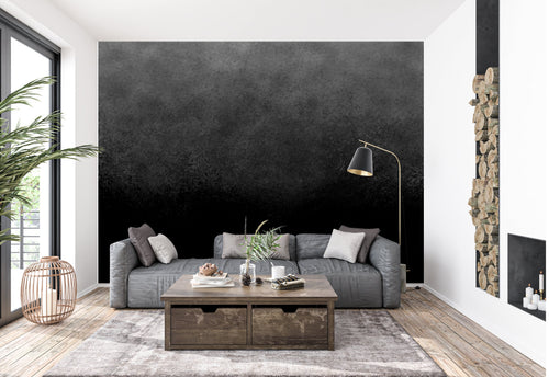 Black Ombré — Abstract Luxury Wallpaper Mural