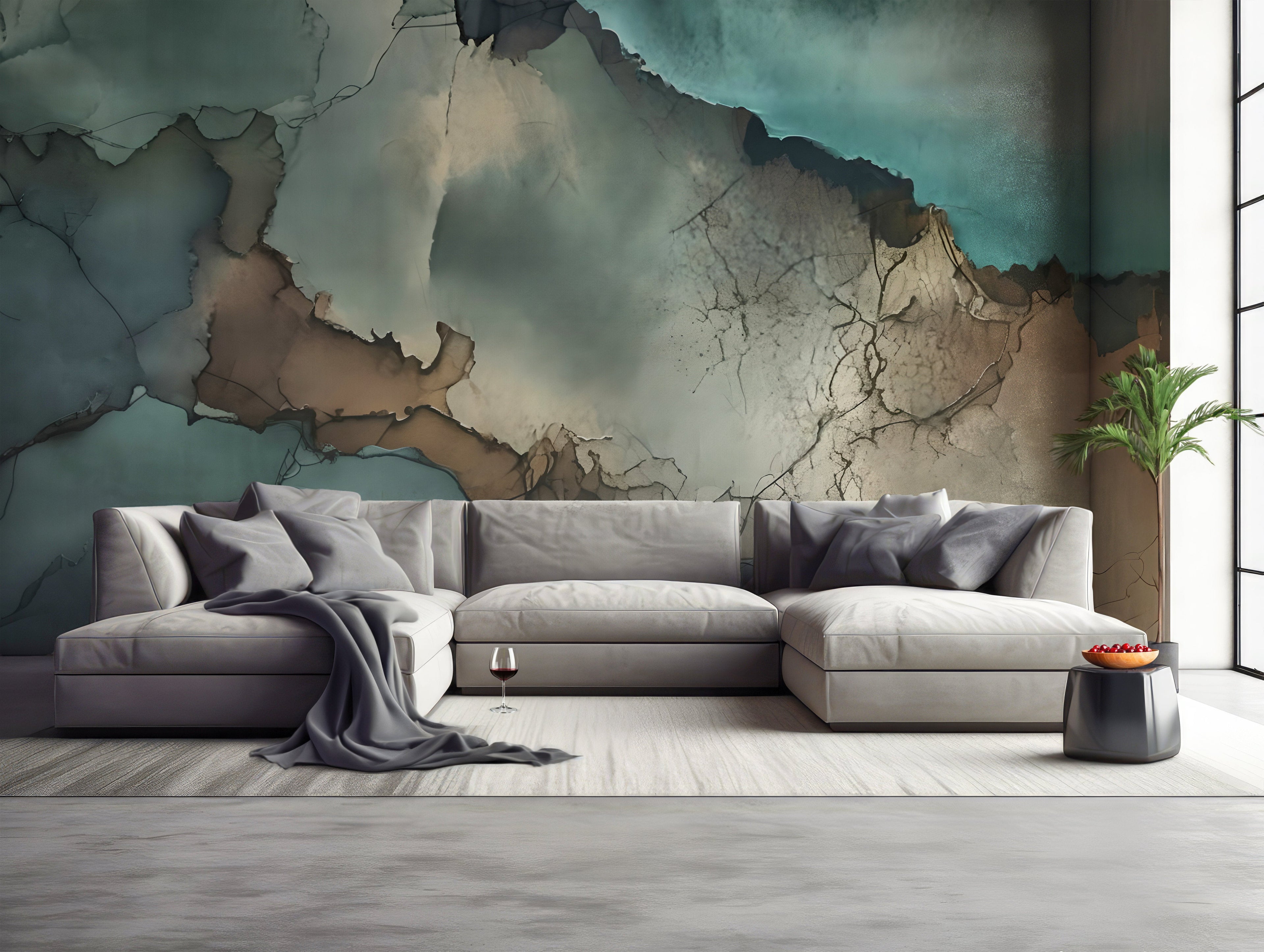 Plateau — Abstract Luxury Wallpaper Mural
