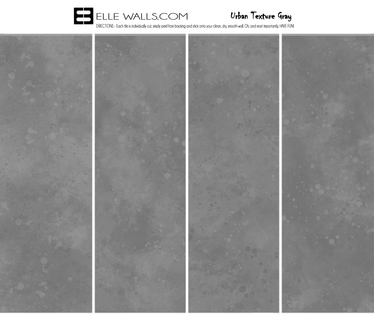 Urban Texture Wallpaper Tile - Gray