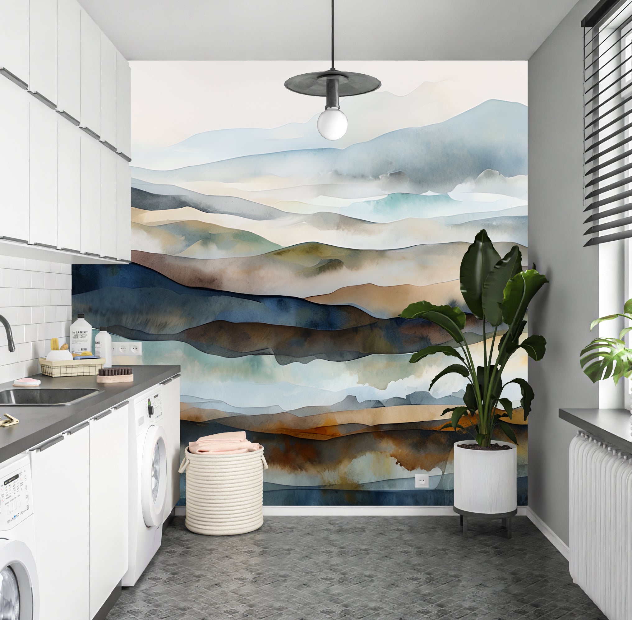 Blue Range — Coastal & Nature Luxury Wallpaper Mural