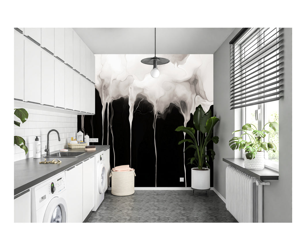 Surrender of Light  —  Abstract Luxury Wallpaper Mural