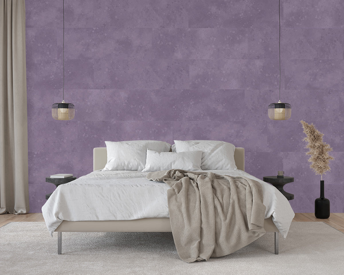 Urban Texture Wallpaper Tile - Lavender