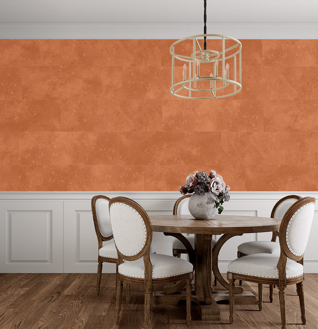 Urban Texture Wallpaper Tile - Light Orange