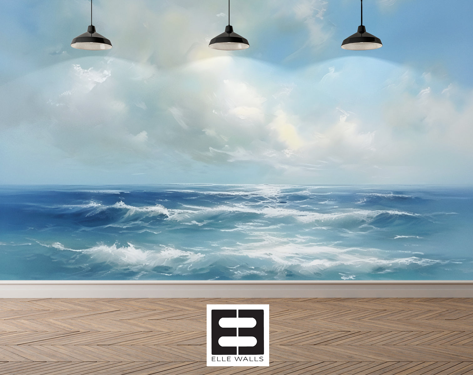 Ocean Blue — Coastal & Nature Luxury Wallpaper Mural