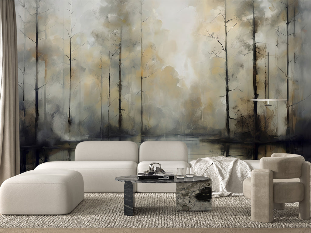 Ethereal Forest — Coastal & Nature Luxury Wallpaper Mural