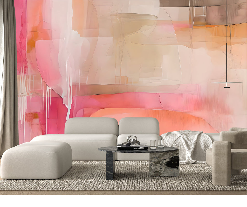 Sherbet — Abstract Luxury Wallpaper Mural