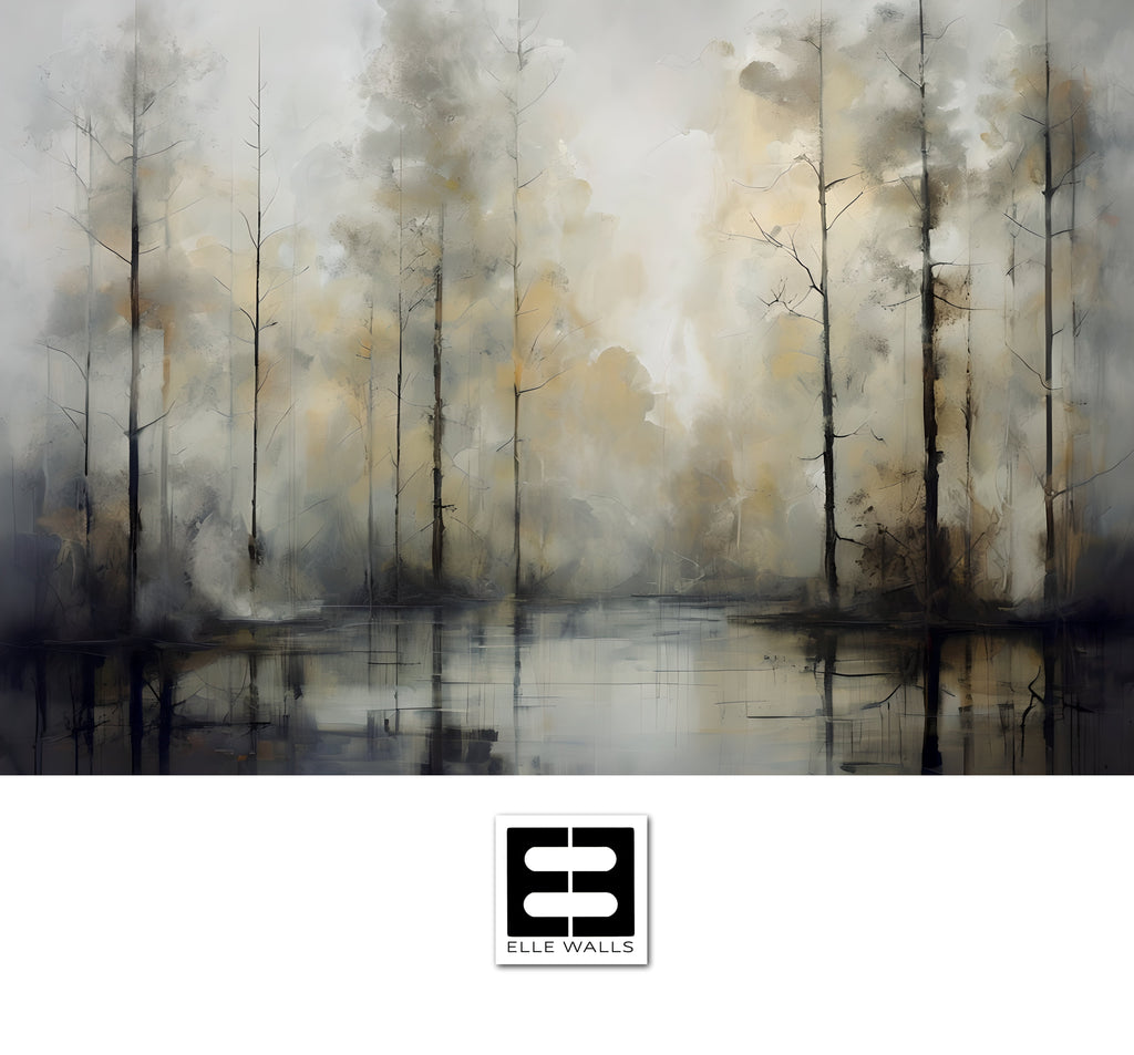 Ethereal Forest — Coastal & Nature Luxury Wallpaper Mural