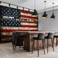 Old Glory — Rustic Farmhouse Luxury Wallpaper Mural