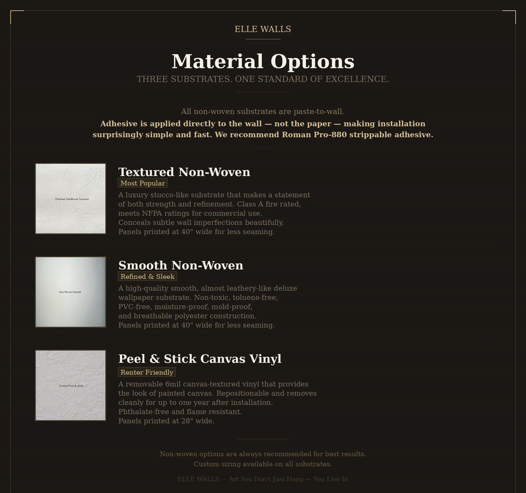 Aegean — Abstract Luxury Wallpaper Mural
