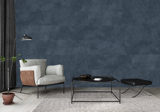 Urban Textured Tile - Medium Blue