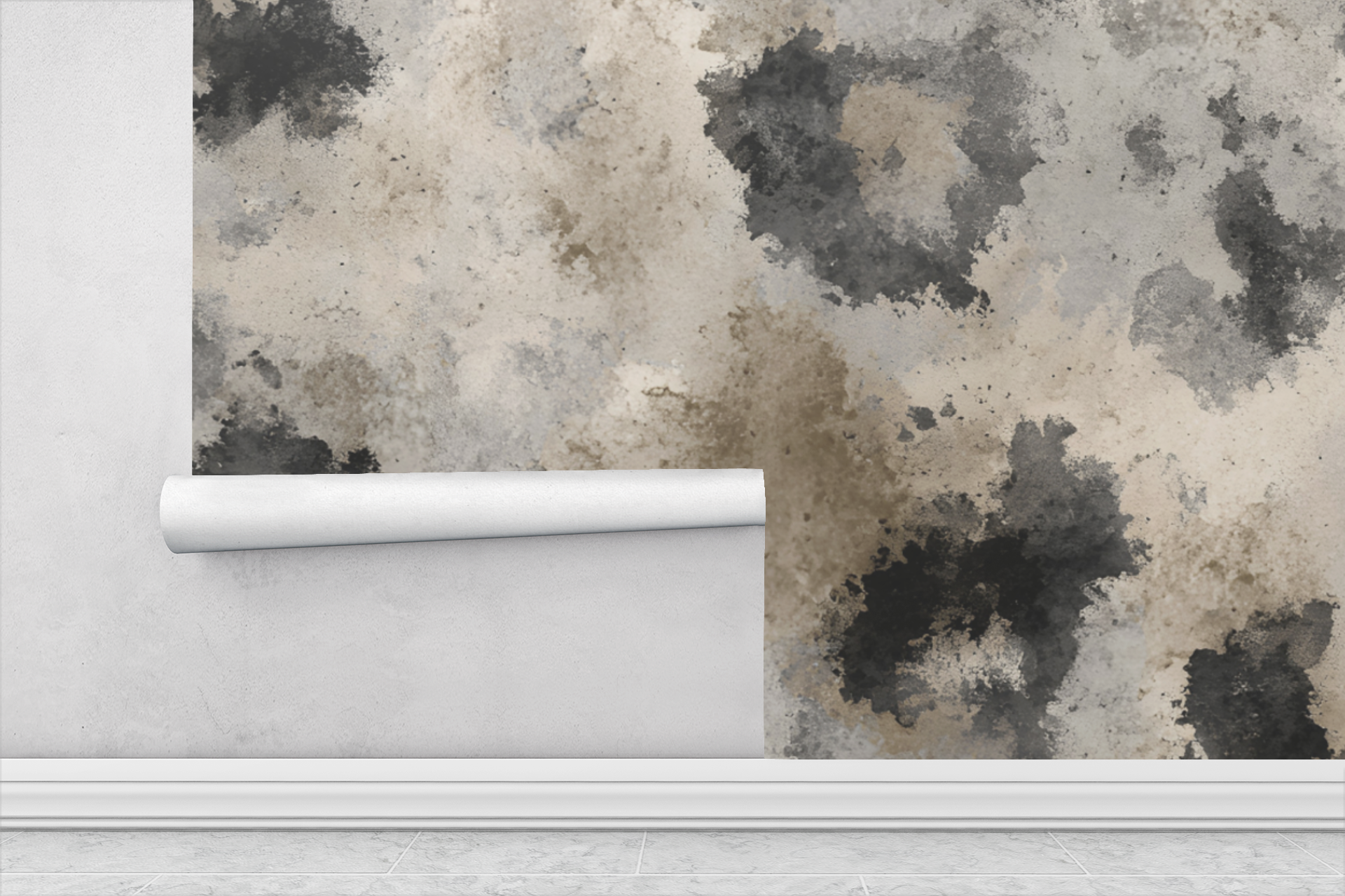 Snow Leopard — Luxe Textures Luxury Wallpaper