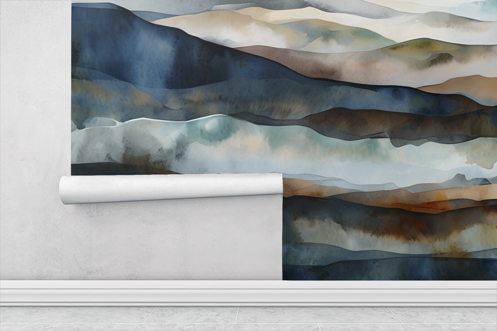 Blue Range — Coastal & Nature Luxury Wallpaper Mural