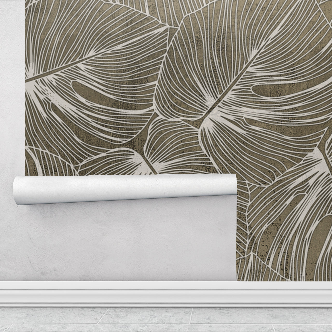 Tropical Canopy — Bold Florals Luxury Wallpaper Mural