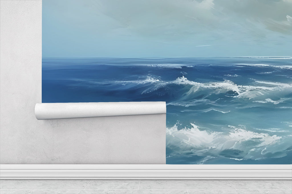 Ocean Blue — Coastal & Nature Luxury Wallpaper Mural