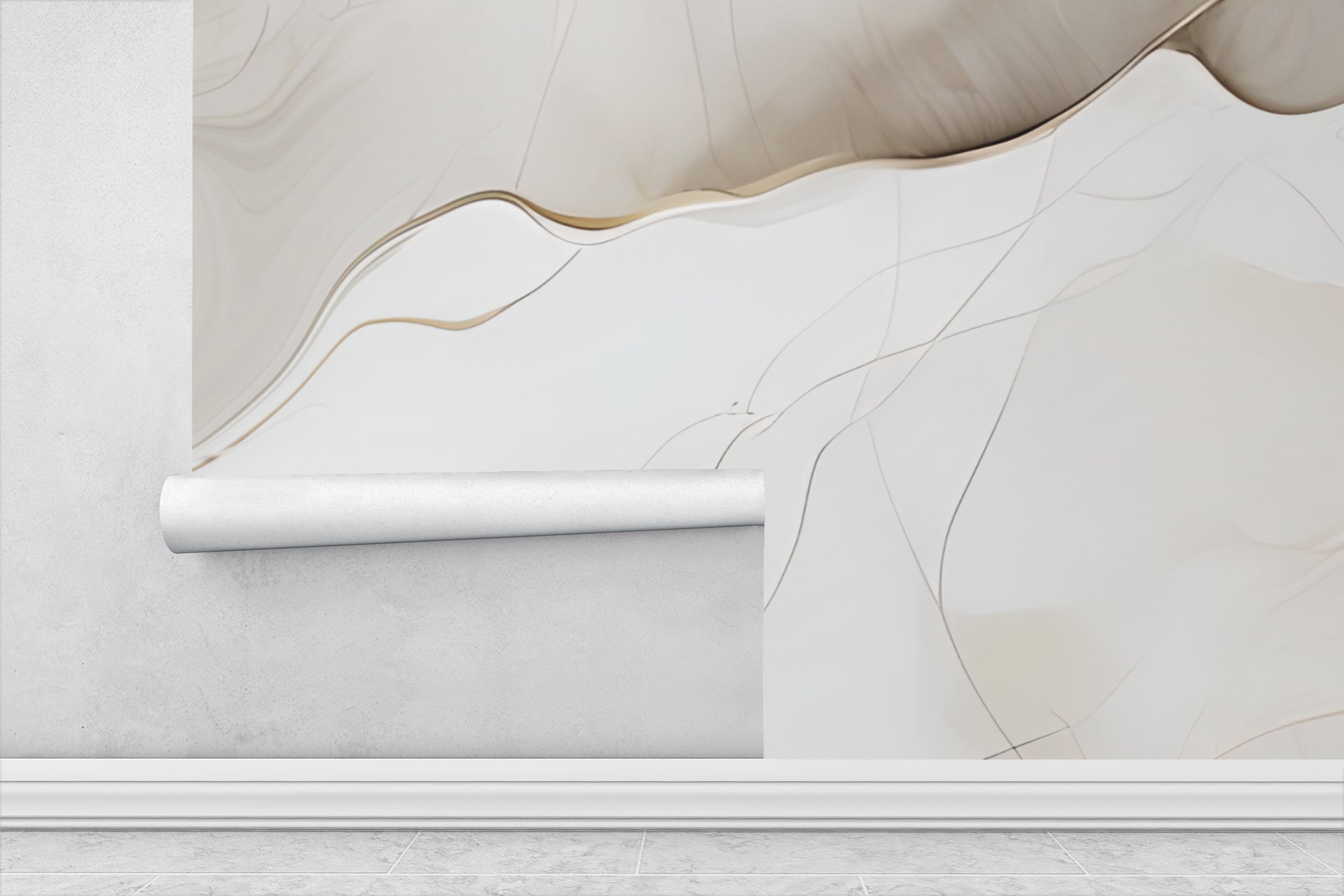 Midnight Bloom I — Bold Florals Luxury Wallpaper Mural