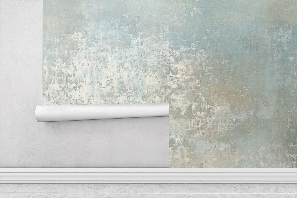 Soft Blue Plaster — Luxe Textures Luxury Wallpaper Mural