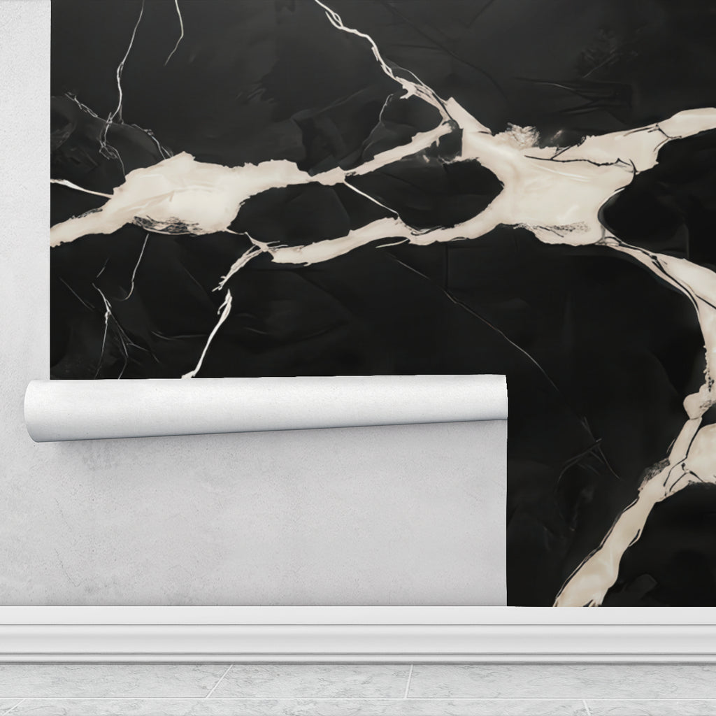 Ink Fracture — Luxe Textures Luxury Wallpaper Mural