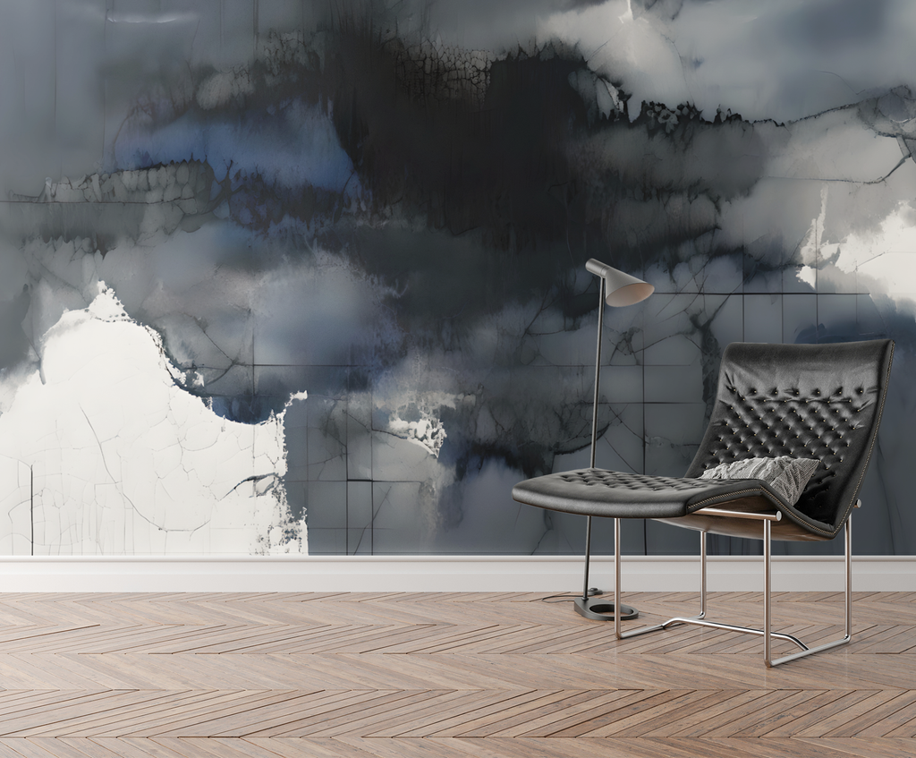 Into the Storm — Abstract Luxury Wallpaper Mural