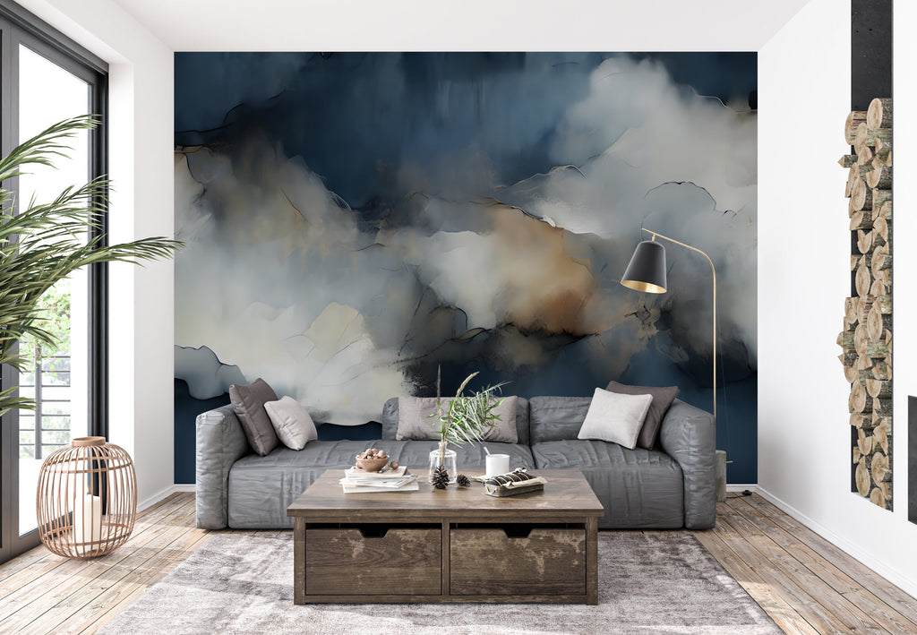 Aegean — Abstract Luxury Wallpaper Mural