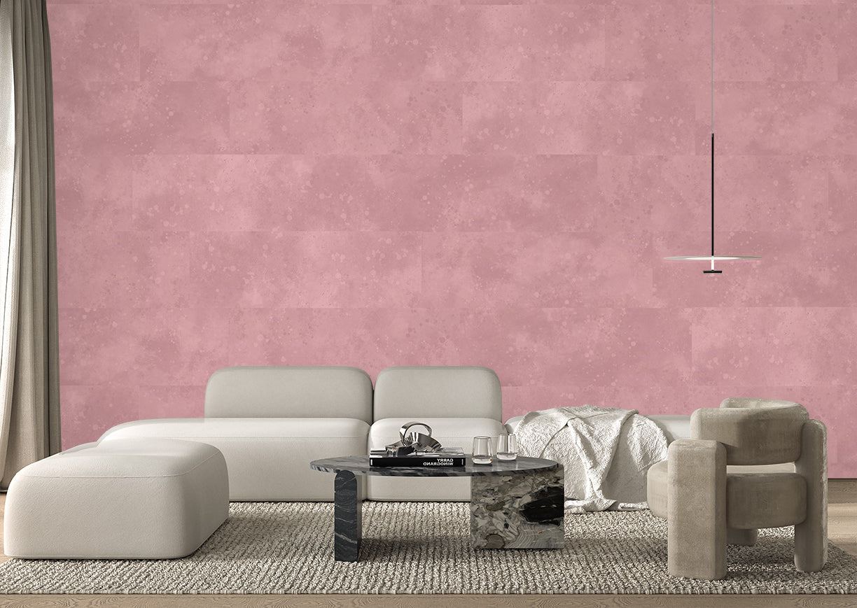 Urban Texture Wallpaper Tile - Pink