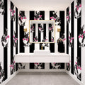 Bunnies & Stripes — Classic Stripes Luxury Wallpaper Mural