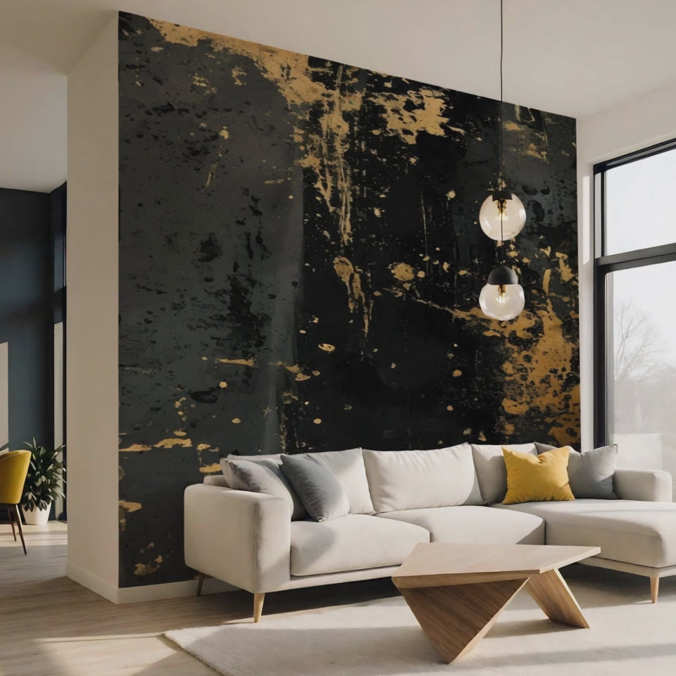 Weathered Veil  —  Luxe Textures Luxury Wallpaper